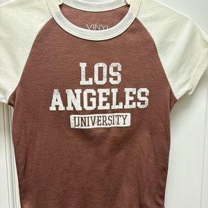 vinyl brand baby tee